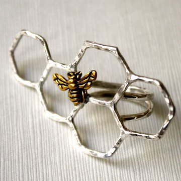Rachel Pfeffer Honeycomb ring