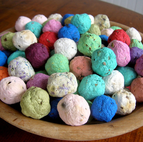 Thanks PulpArt for the great, colorful seed bombs! 