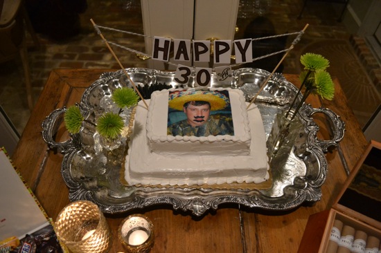 30th Birthday Party Cake