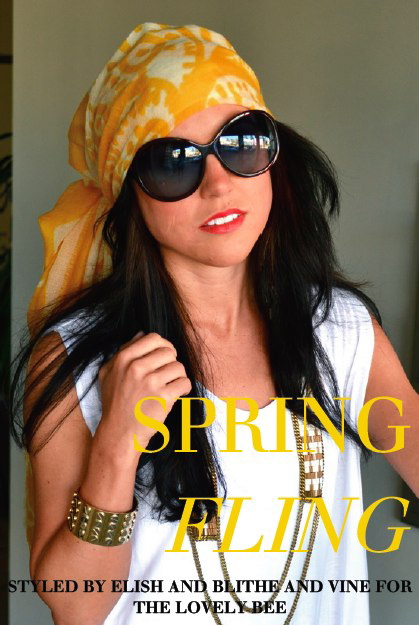 Spring Fling Festival Fashion// Blithe and Vine + The Lovely Bee