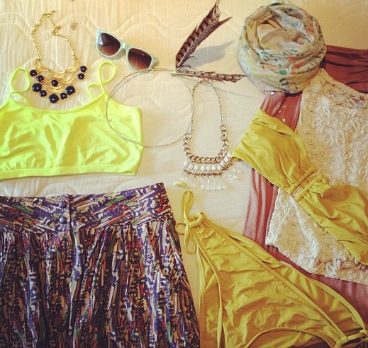 Hangout Festival Fashion // The Lovely Bee