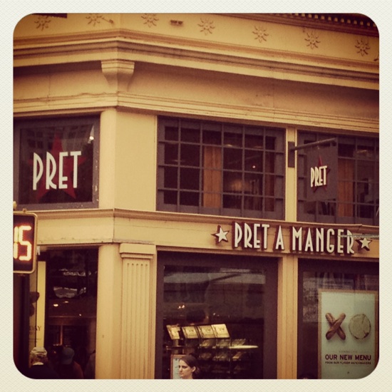 Pret A Manger in NYC!