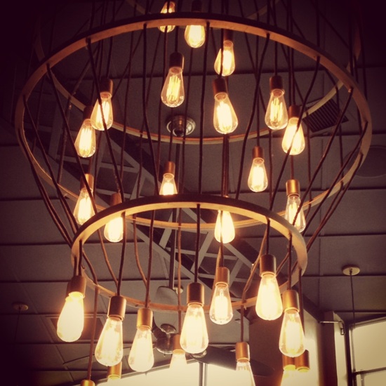Great light fixture I fell in love with at AOA restaurant