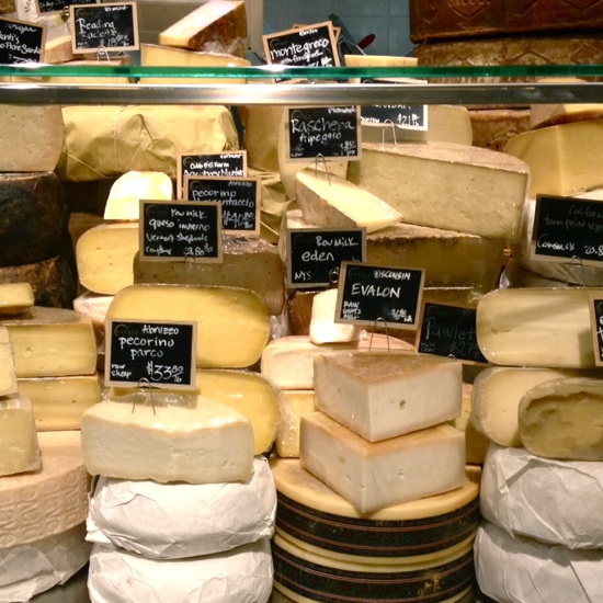Cheese in Eataly!