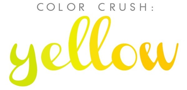Color Crush: Yellow // The Lovely Bee for Olive You Darling