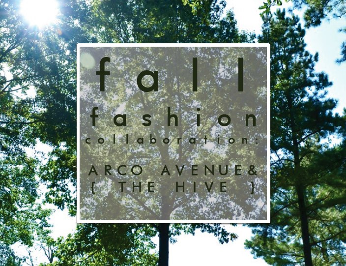 fall fashion collaboration: ARCO AVENUE & { THE HIVE }