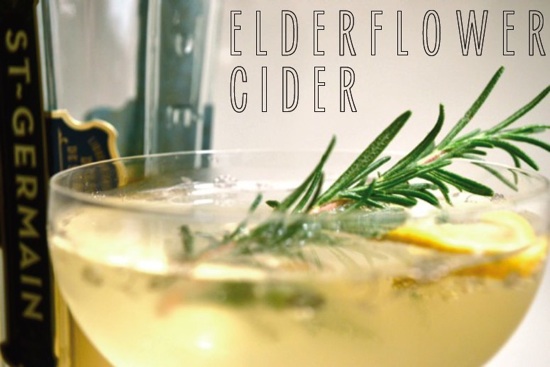 Elderflower Cider // { THE HIVE }