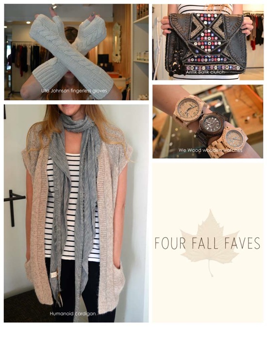 Laurel's Four Fall Faves at Blithe and Vine