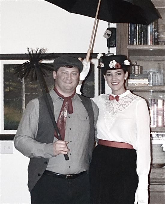 Bert & Mary Poppins Halloween // { THE HIVE }