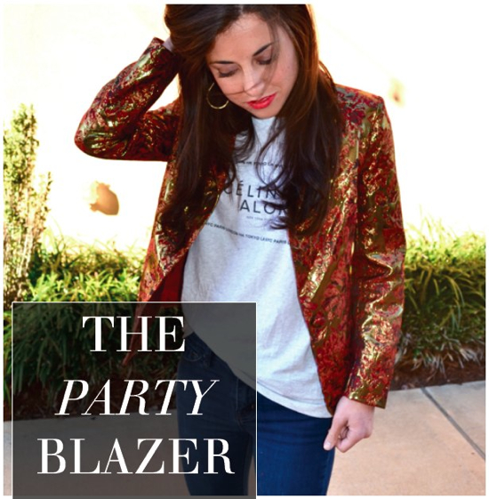 The Party Blazer // { THE HIVE }