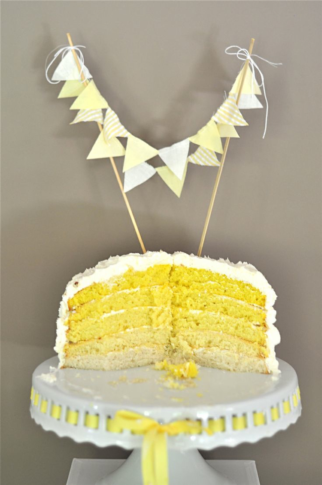 Yellow and Green Baby Shower